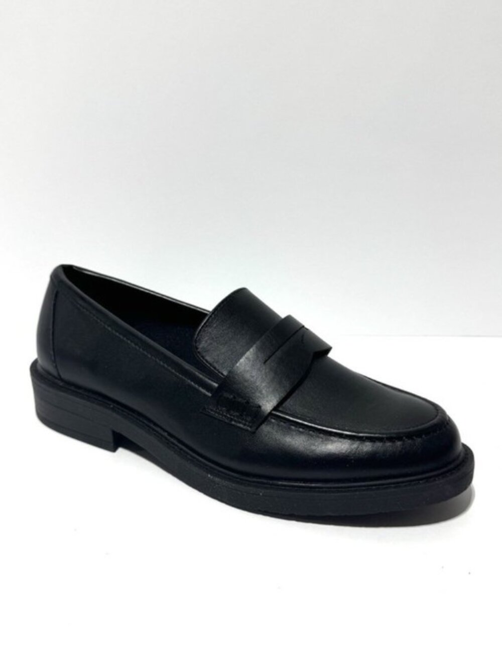Anne Klein Womens Lyric Loafers Black Size 7.5M